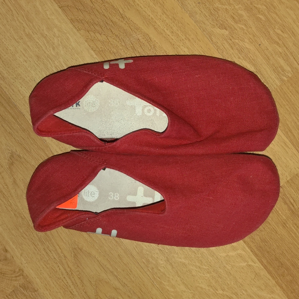 Otz Espadrille Walking Shoes Red EU 38 US 7-7.5